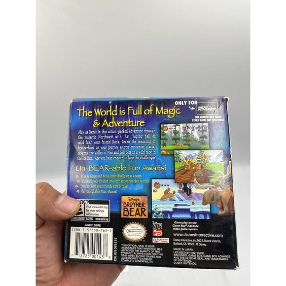 Brother Bear - Game Boy Advance With Box And Insert - Picture 6 of 11